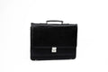Handcrafted Leather Office Briefcase – Black
