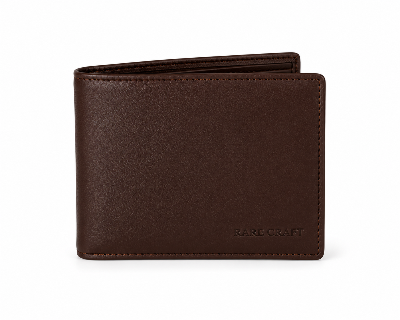 Brown Leather Bifold Wallet