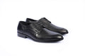 Handcrafted Leather Derby Shoe – Black