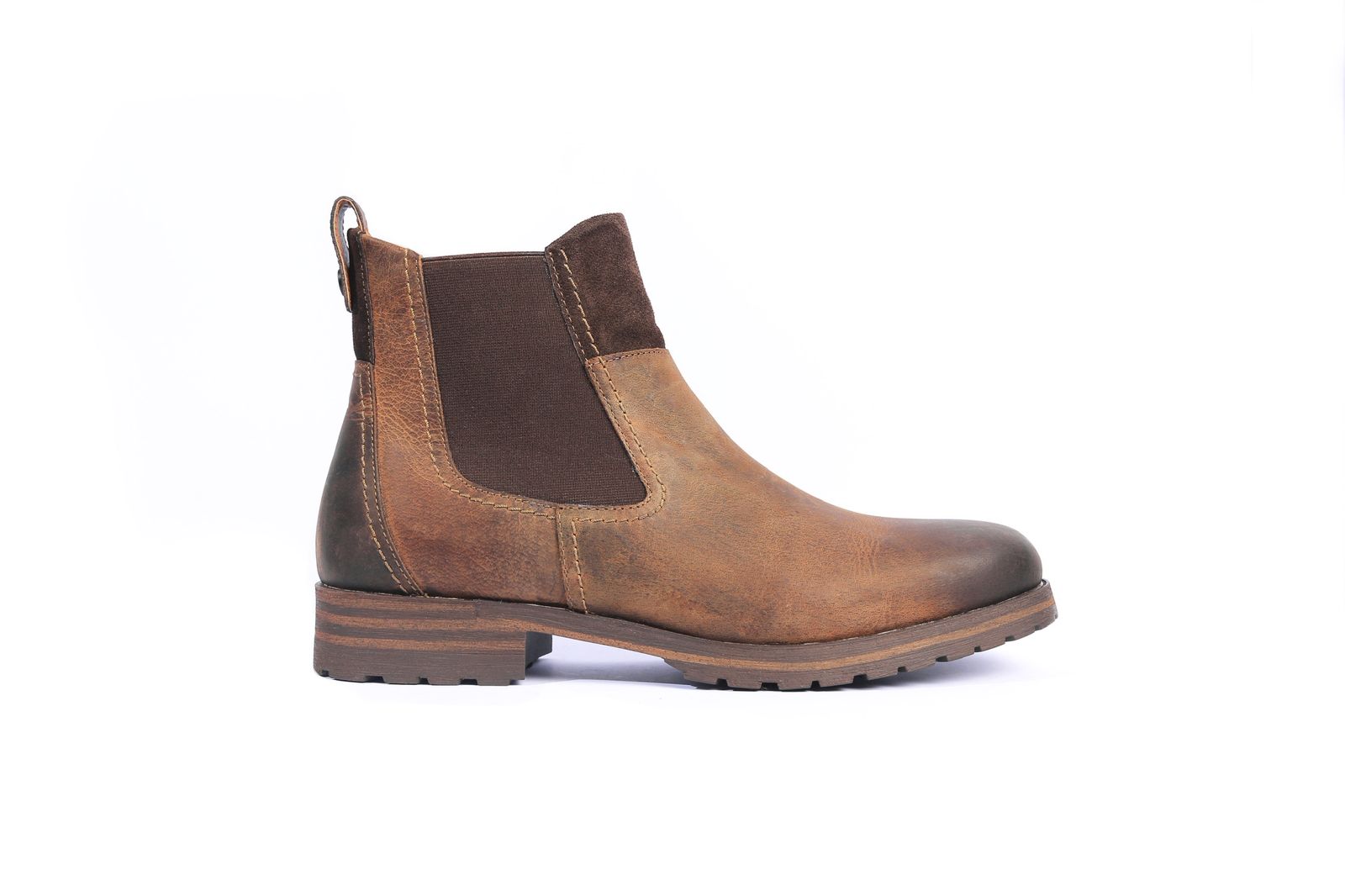 Handcrafted Leather Chelsea Boot – Tan/Brown