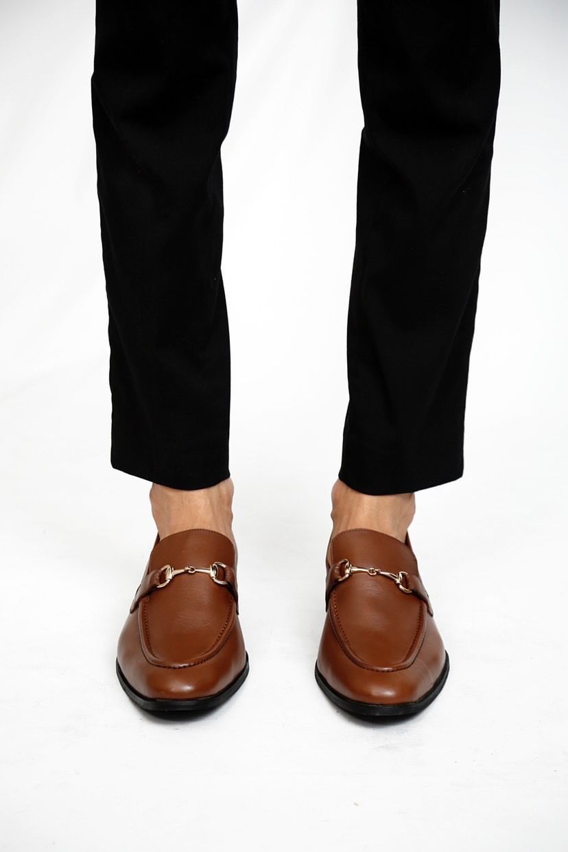 Handcrafted Leather Horsebit Loafer – Brown Tan
